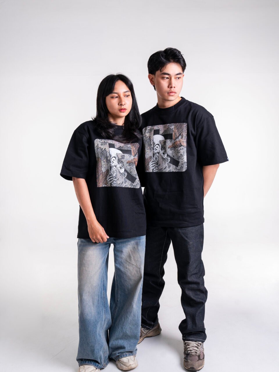 Skull groove black